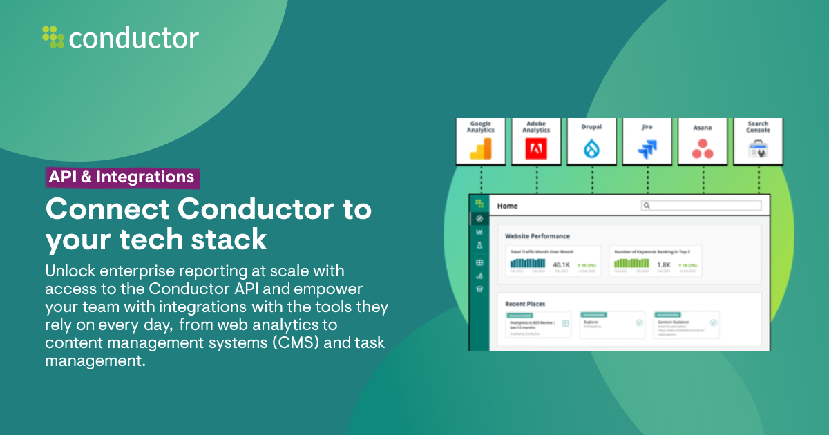 API & Integrations | Conductor Capabilities