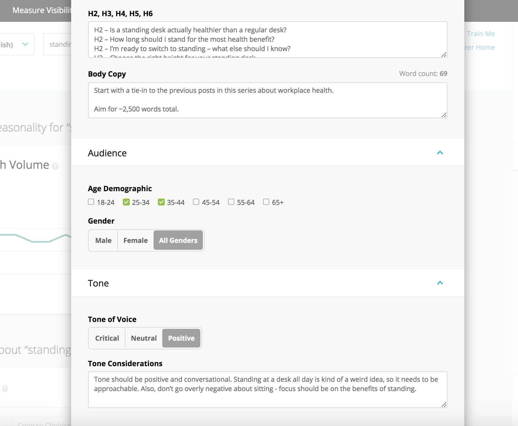 Content Briefs