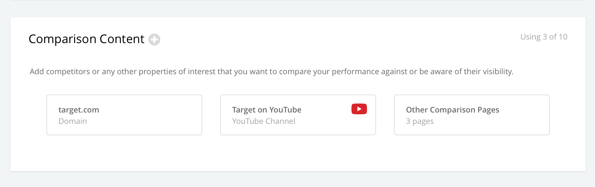 Comparison Content