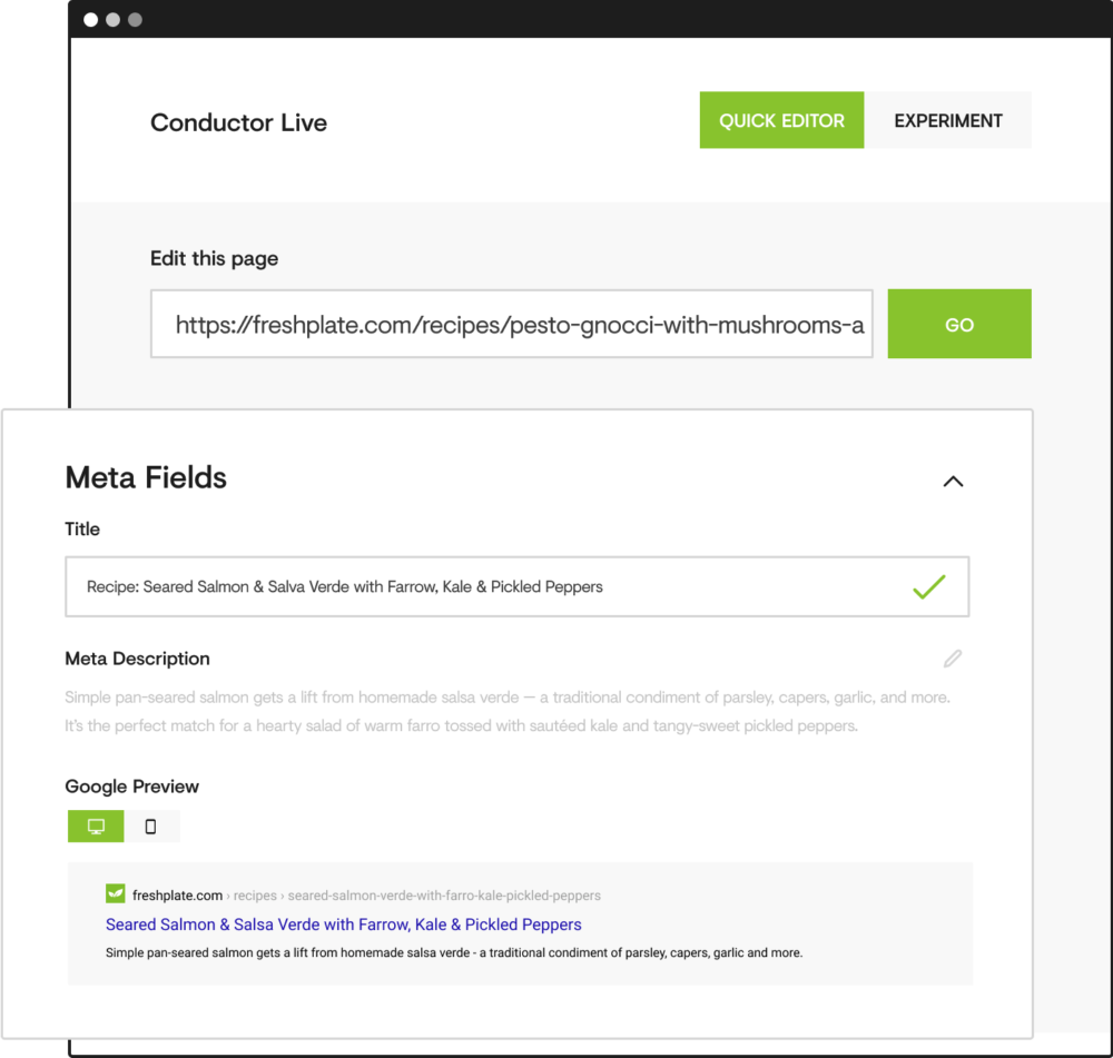 Live Meta Fields
