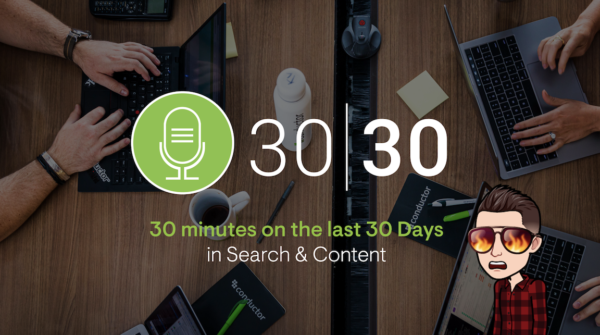 Conductor's Monthly SEO Webinar - July 30|30